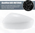 X AUTOHAUX Car Rear View Left Driver Side Mirror Cover Cap Replacement White for Mazda 3 Axela 2017-2019 Mirror Guard Covers Exterior Decoration T...