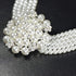 Audrey Hepburn Style Faux Pearl Necklace Set Strand Ear clip or Stud Pin on Earrings for selection Wedding Inspired by Breakfast at Tiffany's for ...