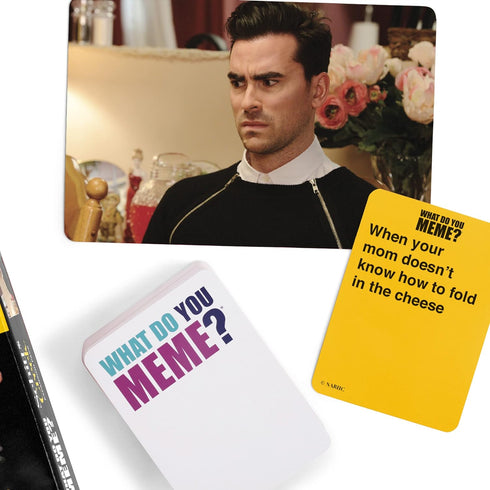 WHAT DO YOU MEME? Schitt's Creek Expansion Pack – Designed to be Added to Core Party Game...
