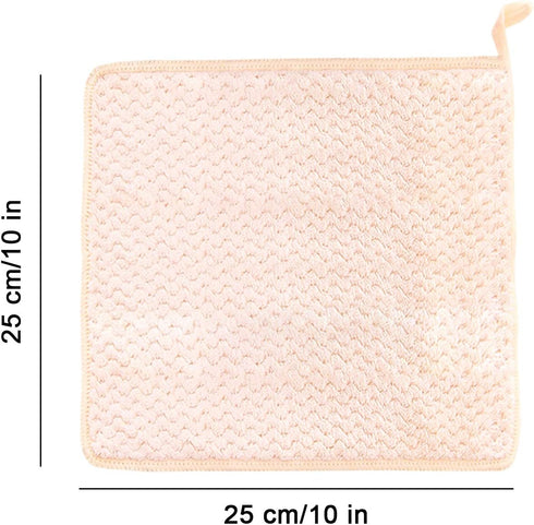 Small Towels with Hanging Loop?Hand Dry Towels for Kitchen & Bathroom, Super Absorbent Soft Small Hanging Towel Set with Hanging Loop, Machine Was...