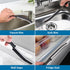2 Pcs Crevice Cleaning Brush Hard Bristle Gap Brush Multifunctional for Bathroom Household Kitchen Tiles Window Crevice Cleaning Tool (Style 2)...