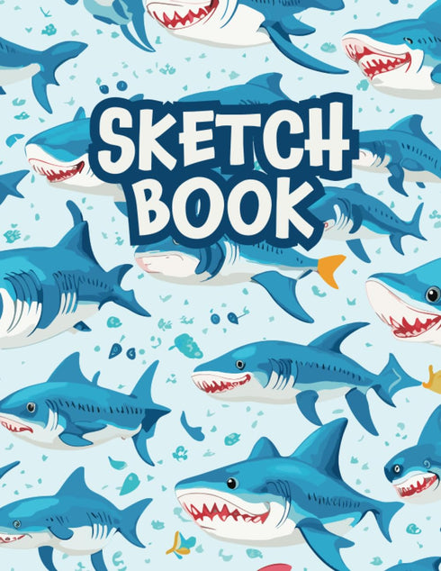 Sketchbook: Drawing Pad For Kids, Blank Paper Sketch Book for Drawing Practice, Sketchbook For Kids 9-12 (Size 8.5 x 11), Drawing Notebok with Sha...