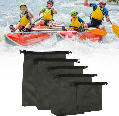 VBESTLIFE Waterproof Dry Sacks, 1.5L, 4L, 5L, 7L, 10L 5Pcs Storage Dry Bag for Outdoor Swimming Camping Rafting Kayaking Rafting Boating Hiking Ke...
