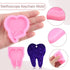 Epoxy Resin Molds Doctor Badge Reel Silicone Molds Stethoscope Resin Epoxy Casting Molds Heart T-Shirt Tooth Keychain Mold for DIY Crafts Jewelry ...