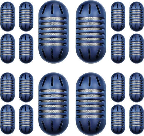isinlive 16 Pack Demineralization Cartridge Compatible with HoMedics Ultrasonic Humidifiers, Filters Mineral Deposits, Prevents Hard Water Build-Up, Purifies Water, Eliminates White Dust and Odor