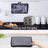Toaster Cover with Base for 2 Slice Wide Slot, Dust Covers Compatible with Cuisinart 2 Slices, Toaster Bags with Zipper Closure (Cover Only)...