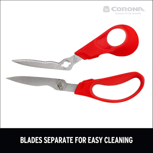Corona Tools | ComfortGEL Floral Scissors | Stainless Steel Garden Shears for Flowers & Stems | FS 3394,Red...