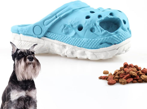 Dog Chew Toy,Durable Rubber Slipper Toy for Puppy,Dog Tough Toys for Pet Training and Cleaning Teeth,Interactive Puppy Toys Aggressive Chewers Sma...
