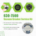 630-7500 Service Kit (2 Sets) Replace for Prier 630-7500 Vacuum Breaker Service Parts Kit Wall Hydrant Vacuum Breaker Replacement Parts Fit for 40...