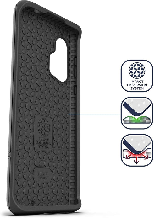 ENCASED Heavy Duty Motorola Edge Plus Case (2020 ONLY) Military Grade Full Body Rugged Cover for Moto Edge+ (Black)...