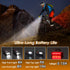 USB Rechargeable Bike Lights Set, 6 Modes Bicycle Front Headlight and Back Taillight, 3000LM Water Resistant Bicycle Lights Front and Rear for Nig...