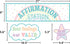 Teacher Created Resources Pastel Pop Positive Affirmations Mini Bulletin Board...