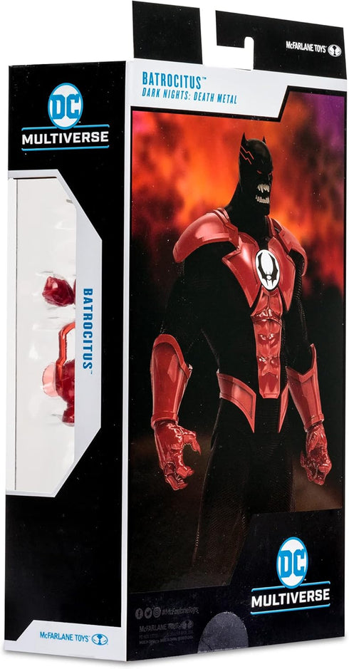 McFarlane Toys - DC Multiverse 7IN - BATROCITUS (Dark Metal), Multicolor...