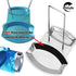 Pan Lid Holder Progressive Lid and Spoon Rest Shelf 304 Stainless Steel Pan Lid Organizer Kitchen Decor Tool...