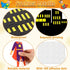 Super Themed Hero Bulletin Board Decoration Set DIY Photo Crafts Hero Themed Bulletin Board Borders Super Themed Hero Paper Cutouts Super Themed H...