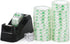 BOMEI PACK Tape Dispensers Desk, 1 Pack Black with 12Rolls Transparent Tape, 1 Inch Core, for Gift Wrapping, School, Office and Home...