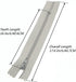 #3 Nylon Coil Zipper Gray Closed End Sewing Zippers Bulk for DIY Tailor Sewing Crafts,Bags,Purses(20 PCS/Pack,16 Inch) SHUNLI...