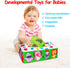 Baby Toys 3 4 5 6 7 8 9 12 Month Old Montessori Tissue Box Toys for Babies Infants 0-6 6-12 Months Sensory Educational Crinkle Toy Developmental E...