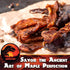 Jurassic Jerky’s Old-Fashioned Maple Jerky – Bacon Jerky Amazing Taste with high protein content, no preservatives, MSG-free, low sodium - (1) 2 o...