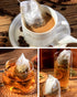 200pcs Disposable Tea Bags for Loose Leaf Tea, Tea Filter Bags with Free Tea Spoon for Loose Tea Loose Leaf Tea, Coffee, Spice, Herbs (QS53)...