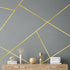 6 Pcs Gold Tape Graphic Tape Metallic Mirror Tape DIY Graphic Tape Metallic Mirror Wrapping for Crafts Decoration 22 Yards (1/5 Inch)...