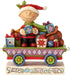 Enesco Peanuts by Jim Shore Charlie Brown Christmas Train Figurine, 4.72"...