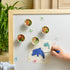 Set of 4 Cute Food Fridge Magnets Anime Magnet for Refrigerator Whiteboard Locker Decoration Mini Magnetic Funny Food Play Toy for Home Dollhouse ...