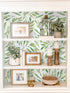 HAOKHOME 93199-2 Boho Peel and Stick Wallpaper Green Branches Leaves Removable Vinyl Self Adhesive Contact Paper 17.7in x 9.8ft...