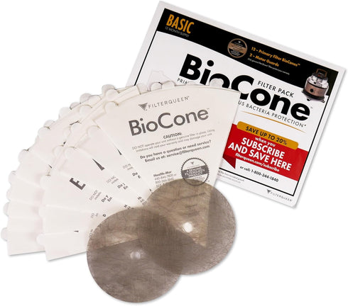FilterQueen Majestic Replacement Filter Kit, Basic Bundle, 12 Month Supply, Fits All Majestic Surface Cleaners...