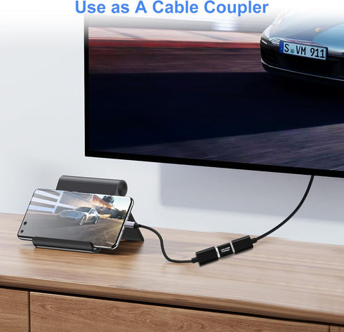 USB 3.0/3.1 Male to USB 3.0/3.1 Male Adapter (2 Pack), OTG 3.0/3.1 USB A to 3.0/3.1 USB A Adapter, USB Connector Connection or Data Cable Extensio...