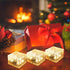 Solar Outdoor Lights Solar Brick Lights Waterproof 3 Pack Solar LED Landscape Lights Solar Ground Lights for Garden Courtyard Pathway,Christmas Fe...