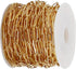 DIY 10M 32.8 Feet Gold Chain Roll Chains Stainless Steel Cable Chain Necklace Chains with Jump Rings Lobster Clasps for Women Adults Jewelry Makin...
