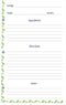 Meadowsweet Kitchens Lined Recipe Page Refill Pack for the Favorite Family Recipes Journal, Grandma's Kitchen design...