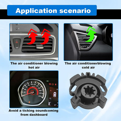 1Pcs HVAC Blend Door Gear Kit Compatible with 2011 2012 2013 2014 2015 2016 JEEP GRAND CHEROKEE HVAC Heater Blend Door Actuator 68214880AA...