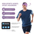 Sleep Headphones, wireless Headband with Zip Pocket Wireless Music Sport Headbands with Ultra-Thin HD Stereo Speakers for Side Sleepers, Meditatio...