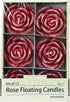 Zest Candle 12-Piece Folding Candles, 3-Inch, Red Rose...