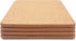 Cork Trivet, 4 Pcs High Density Thick Square Cork Trivets for Hot Dishes, 8 Inch Heat Resistant Multifunctional Cork Coaster, Cork Hot Pads for Ta...
