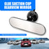 1 PC Car Rear View Mirror with Suction Cup, 8.66In x 2.55In Adjustable HD Vehicle Interior Rear View Mirror Replacement, Universal Wide Angle Auto...