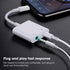 esbeecables Lightning to 3.5mm Headphone Audio & Charger Adapter...