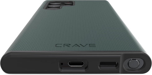 Crave Dual Guard for Samsung Galaxy S22 Ultra, Forest Green, Cellular Phone Case, Shockproof Protection, Dual Layer, TPU/PC...