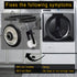 4392065 Dryer Repair Kit with 349241T Drum Roller Kit, 691366 Idler Pulley 341241 Belt by Seentech - Exact fit for Whirlpool & Kenmore Dryers - Replaces AP3131942 AP3098345 AP6010582 WP691366