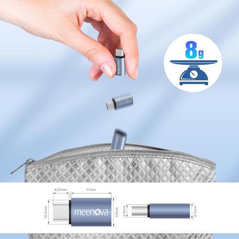 2Pack 60W Lightning to USB C Adapter with Keychain for iPhone 15/15 Pro/15 Pro Max/15 Plus,Samsung, Gender Changer Adapter,Old to New iPhone Conve...