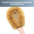 Easy Gleam | Scrub Cleaning Brushes - Hard Scrubber for Cast Iron Cookware - Durable Material with Natural Hard Sisal Bristles - Versatile for Hou...