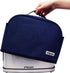 2 Slice Toaster Cover,Small Appliance Toaster Cover with Pockets for Kitchen,Washable and Dust Protection,Blue...
