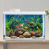 AWERT 72x24 inches Tropical Fish Tank Background River Bed & Lake Aquatic Plant Undersea Tree Branch Aquarium Background Vinyl...