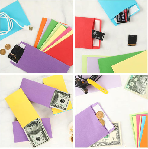 50 Pack Large Cash Envelopes 3.5 x 6.5 inch,Money Envelopes for Cash,Cash Envelopes For Savings plan,Cash Envelopes for Budgeting,100 envelopes mo...