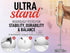 PRO MILK FROTHER WAND - ULTRA HIGH SPEED HANDHELD FROTHER - UPGRADED STAND - Powerful Handheld Mixer with Infinite Uses - Super Instant Electric F...