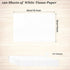 120 Sheets White Tissue Paper - Artdly 14 x 20 Inches Recyclable White Wrapping Paper Bulk for Weddings Birthday DIY Project Christmas wrapping Cr...
