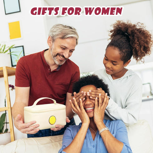 Yowivon 2 Pack Cute Makeup Bag Cosmetic Bag Waterproof Travel Toiletry Bag for Women Teen Gifts Preppy Skin Care Bag Organizer Zipper Pouch...