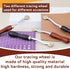 JNENERY 4PCS Tracing Wheel Sewing Tool?Professional Stitch Marking Spacer?Wood and Stainless Steel Pounce Wheel,Pounce Wheel for Sewing Patterns w...